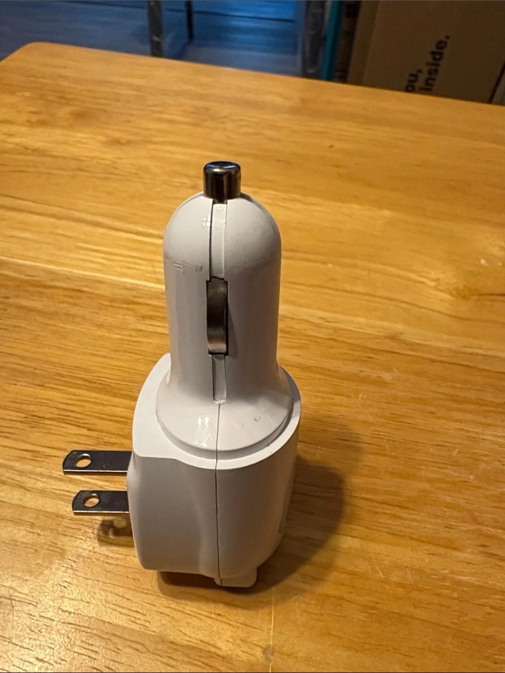 Naztech White Portable USB Charger